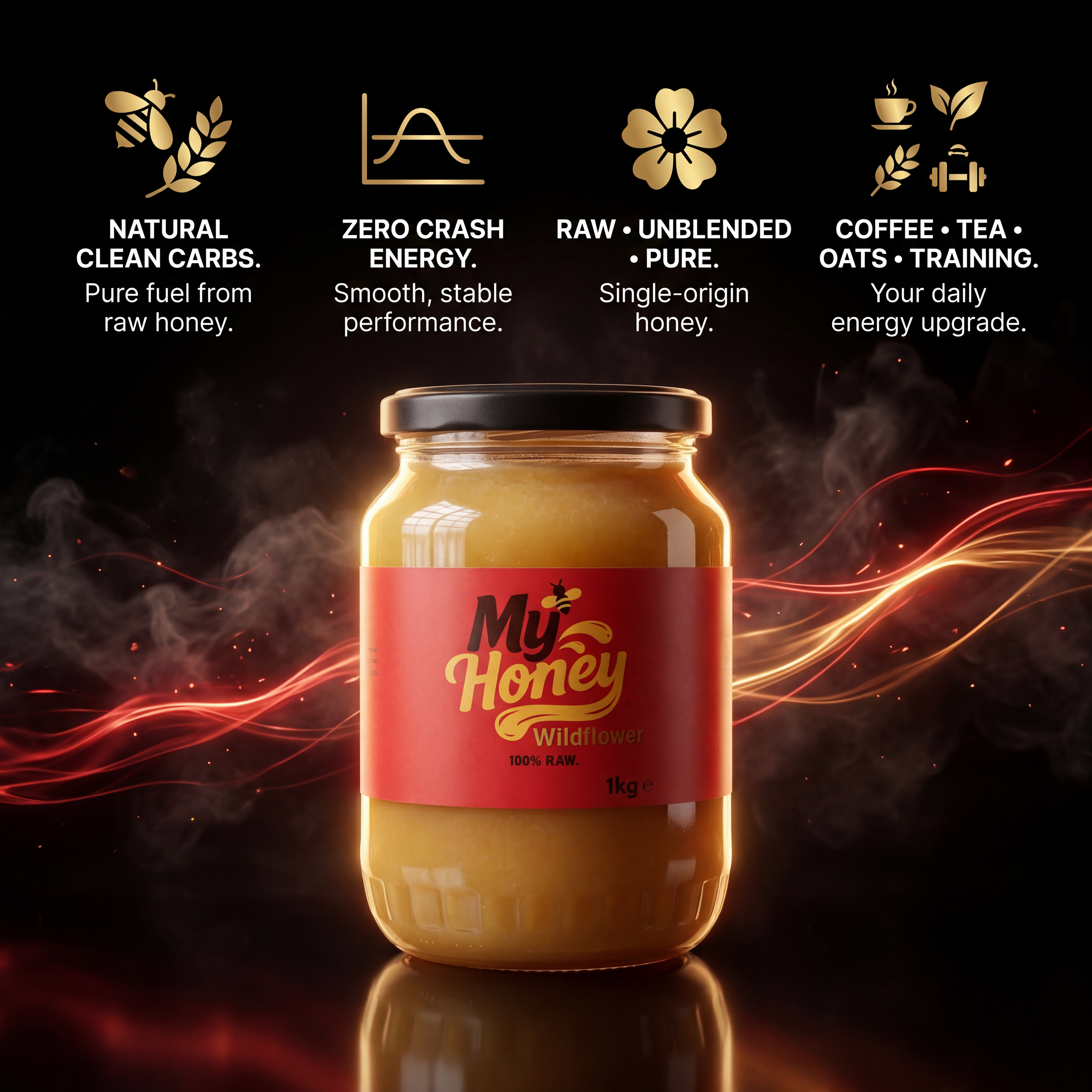 MyHoney™ Fuel Pack + Free Delivery Included (1kg + 500g)