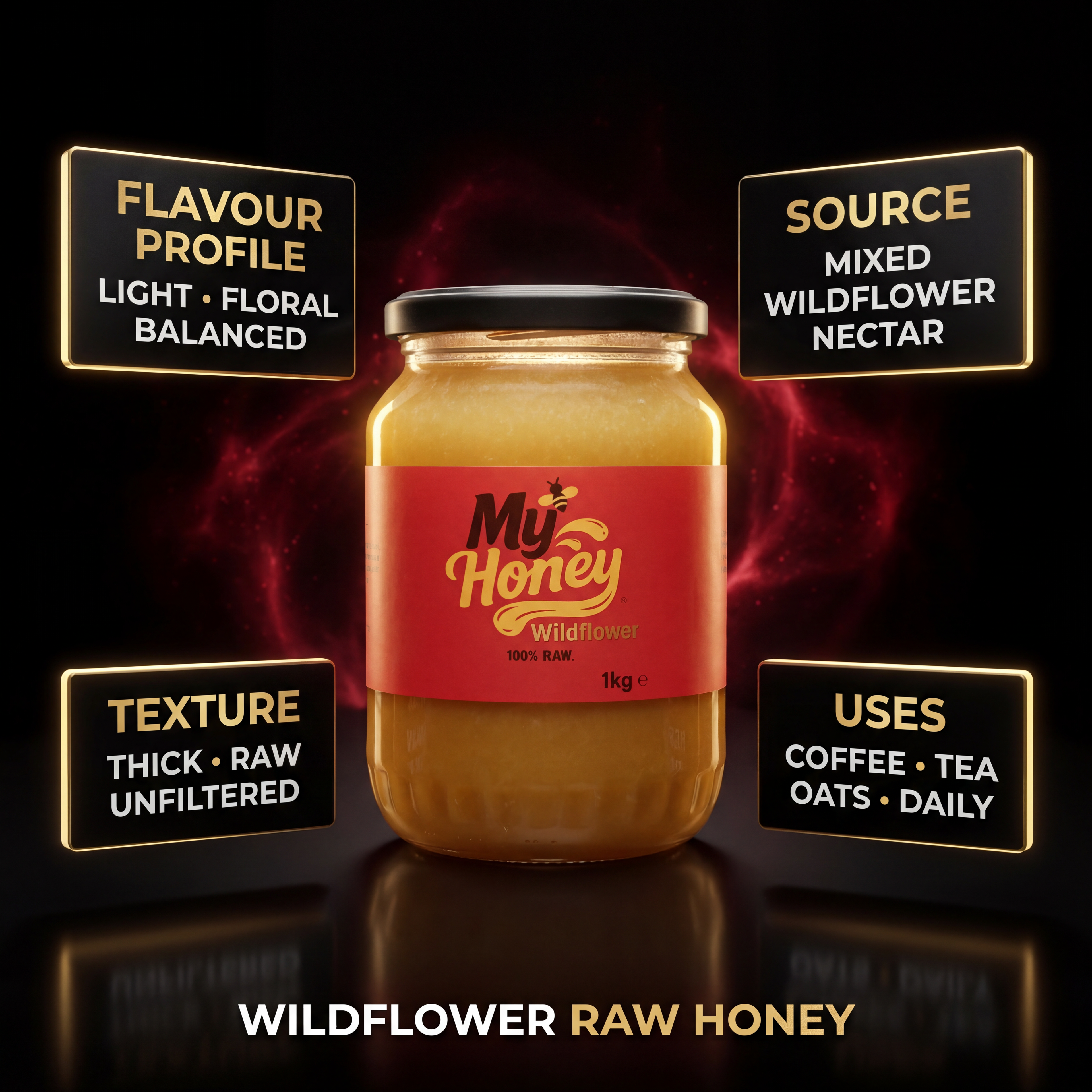MyHoney™ Raw Wildflower 1kg