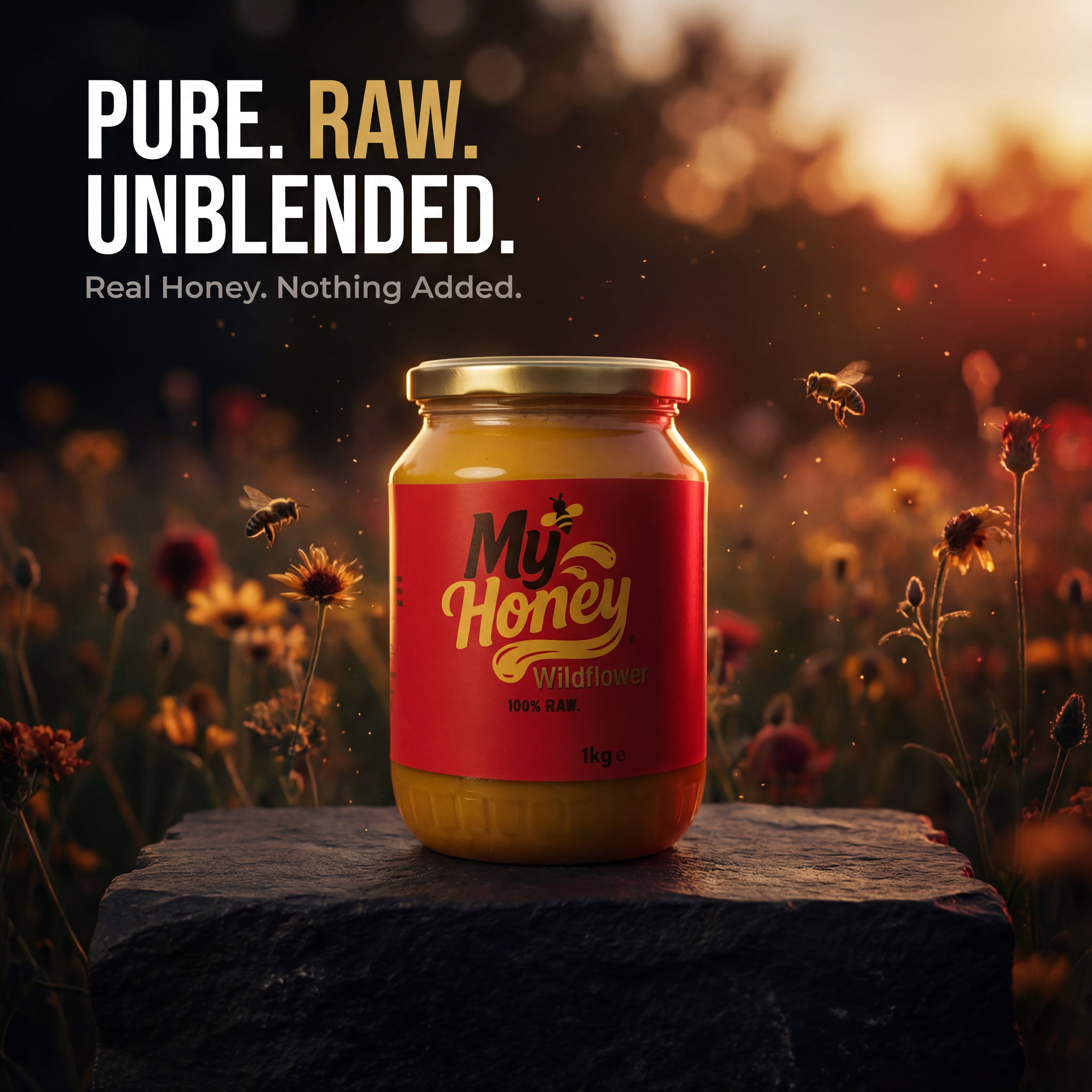 MyHoney™ Raw Wildflower 1kg