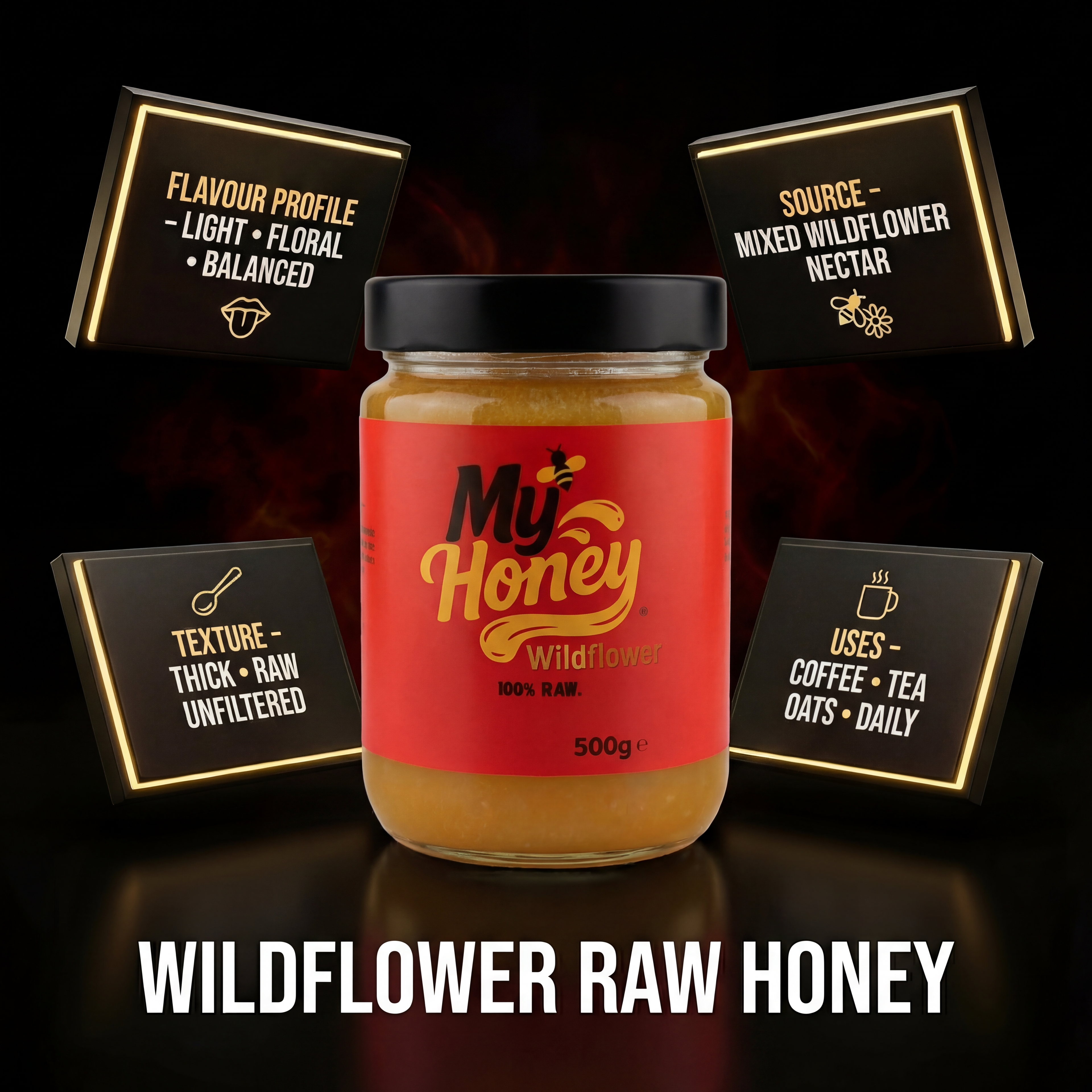 MyHoney™ Raw WIldflower 500g