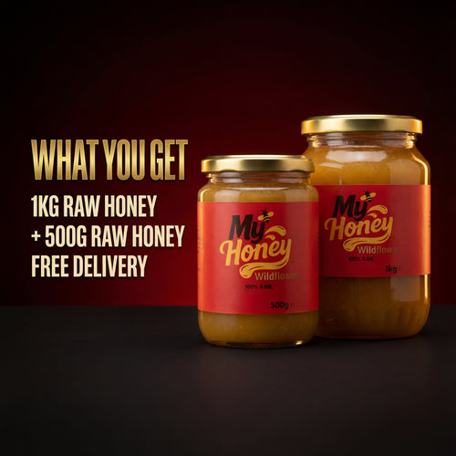 MyHoney™ Fuel Pack + Free Delivery Included (1kg + 500g)